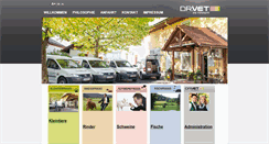 Desktop Screenshot of dr-vet.at